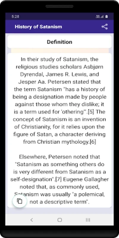 History of Satanism for Android - Unveiling Satanism's Evolution