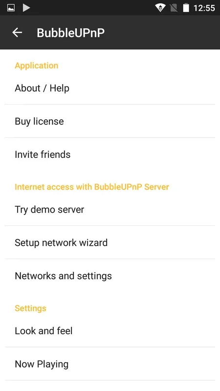 BubbleUPnP for Android - Stream and Share Media