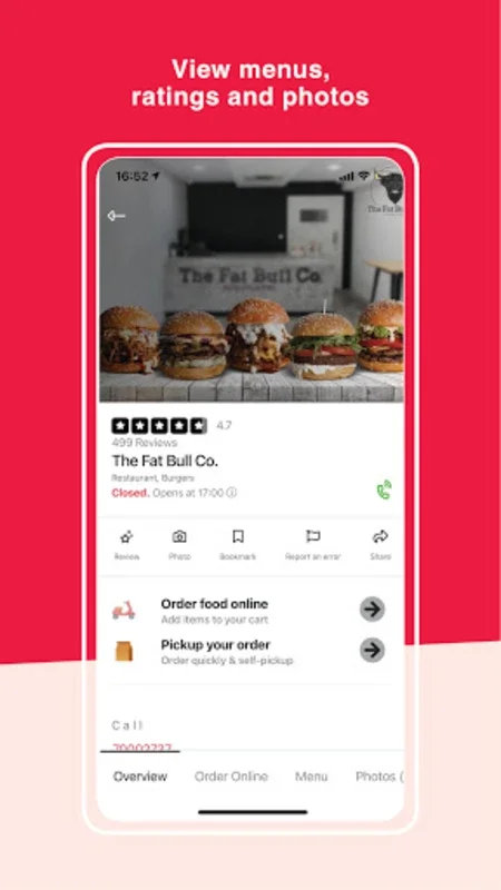 Wolf: Food Delivery and More for Android - Discover and Order Online