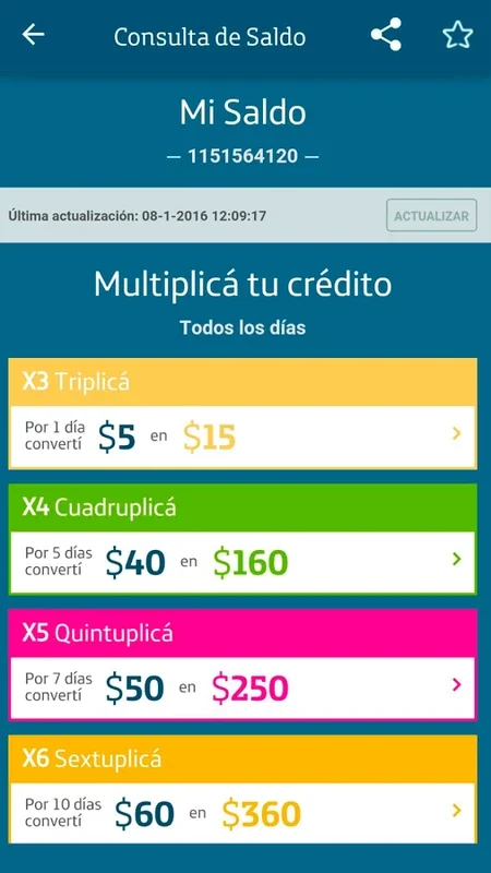 Mi Movistar Argentina for Android - Manage Your Movistar Services