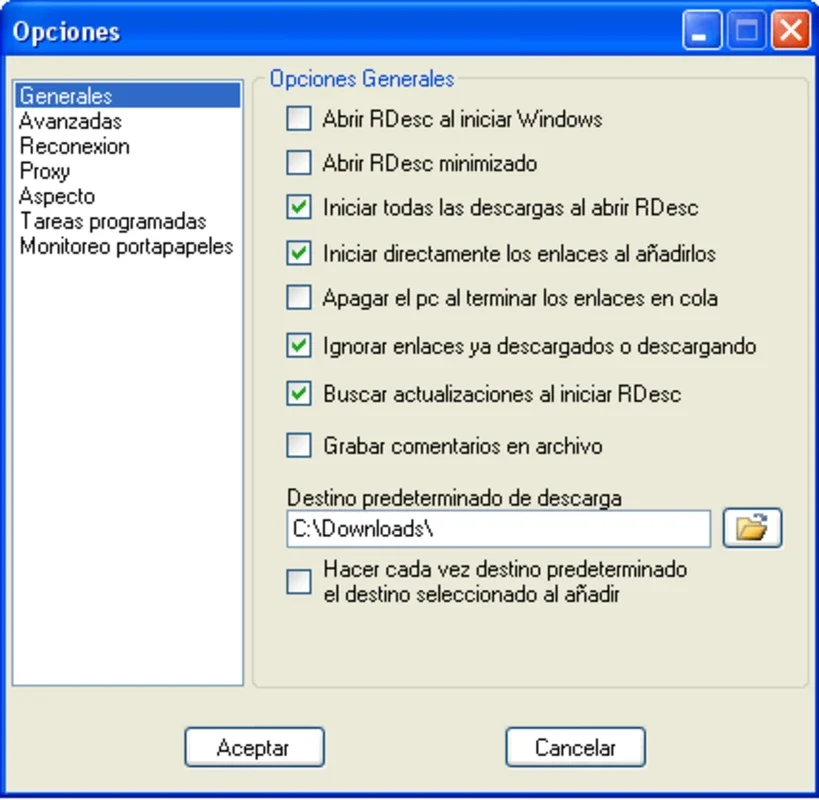 RDesc for Windows - Efficient Download Manager