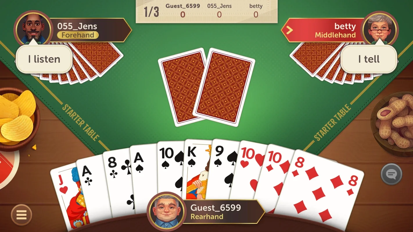 Skat Treff for Android - Play the German Card Game Online