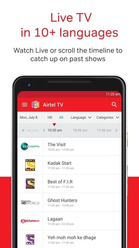 Xstream Play for Android - Stream Your Favorite Channels