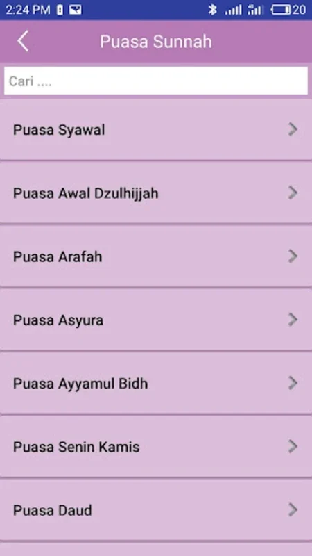 Kalender Puasa Wajib Sunnah for Android - No Downloading Required