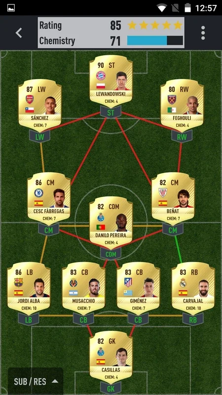 FUT 17 DRAFT for Android - Build Your Dream Teams