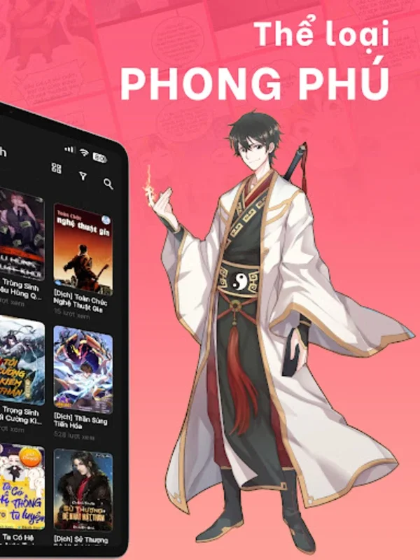 App Truyện for Android: Diverse Genres and Offline Reading