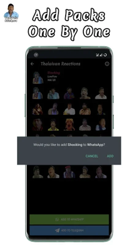 VadiStick - Vadivelu Stickers for Android: Enhance Chats