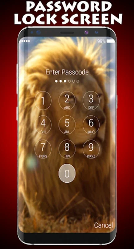 Lions Lock Screen for Android - Secure Your Device with HD Lion Wallpapers