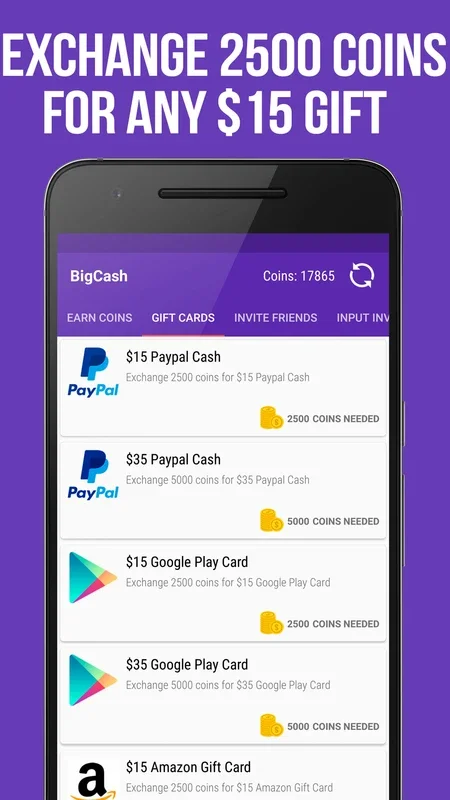 Bigcash: Earn Money & Free Gift Cards for Android