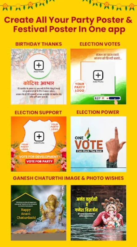 RajNeta Political Poster for Android: Create Culturally-Enriched Political Posters