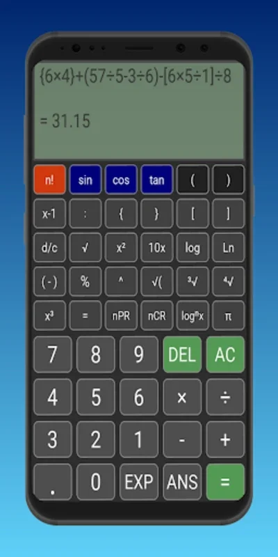 Calculate Numerical Expression for Android - Precise Calculations