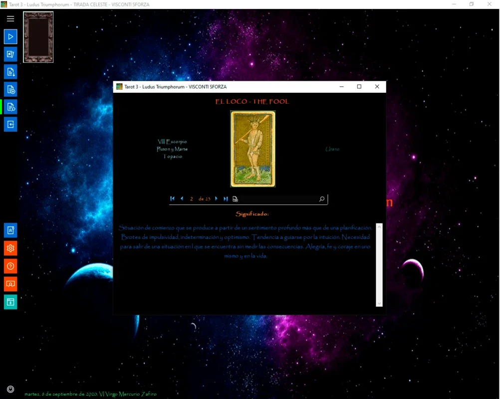 Tarot 3 Ludus Triumphorum for Windows - Explore Tarot Insights