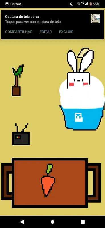 Fluffy for Android - Enjoy a Cute Bunny Game