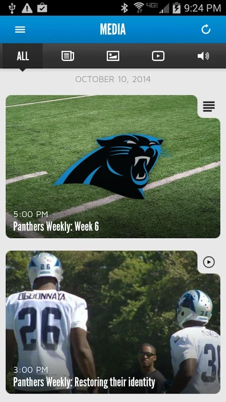 Panthers for Android - The Ultimate Fan Experience