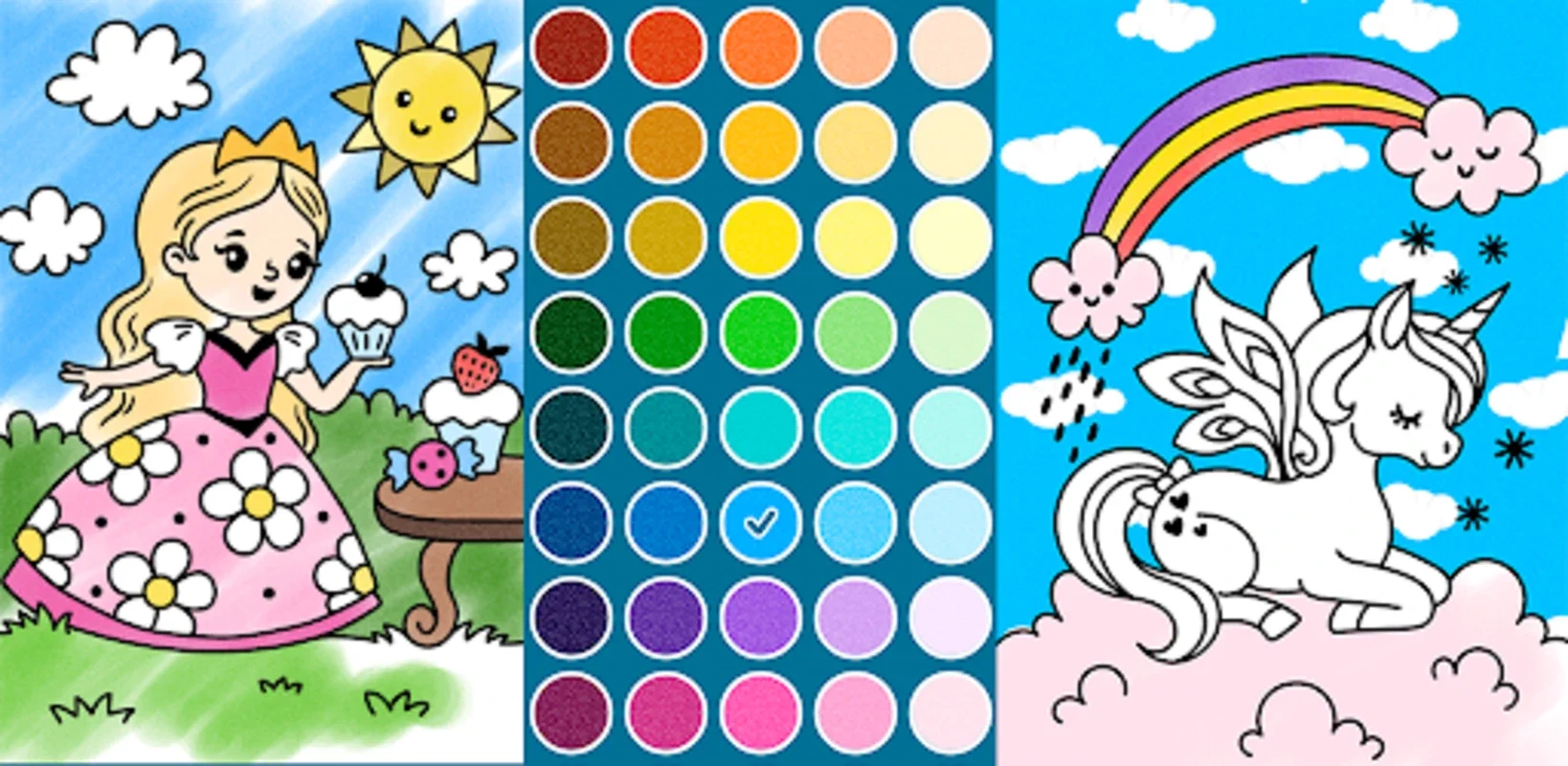 Girls Coloring book for Android - Download the APK from AppHuts