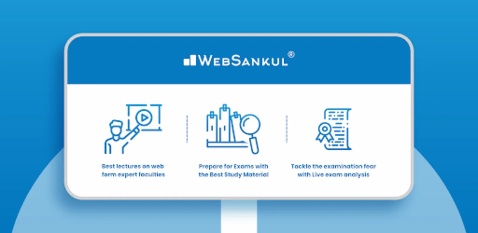 WebSankul for Android - Gujarat's Exam Preparation App