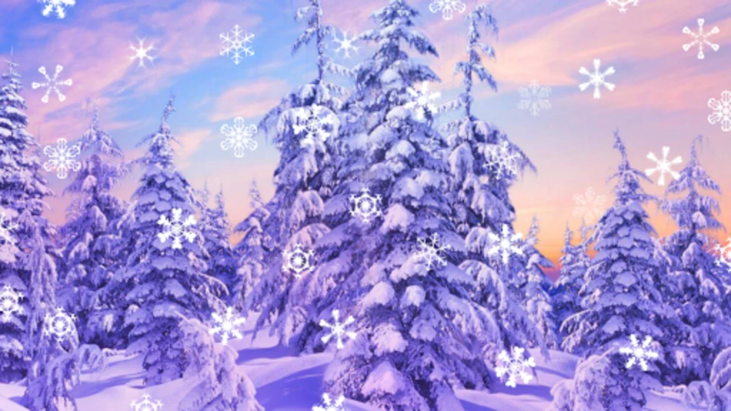 Winter and Snowfall for Android - Customizable Live Wallpaper