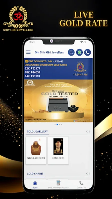 Om Shiv Giri Jewellers for Android - Shop Gold & Jewellery Online