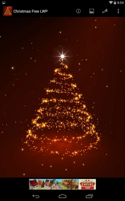 Christmas Live Wallpaper for Android - Festive Animated Background