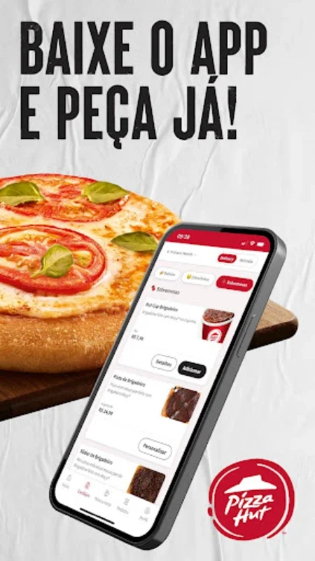 Pizza Hut Brasil for Android - Great Deals and Easy Ordering