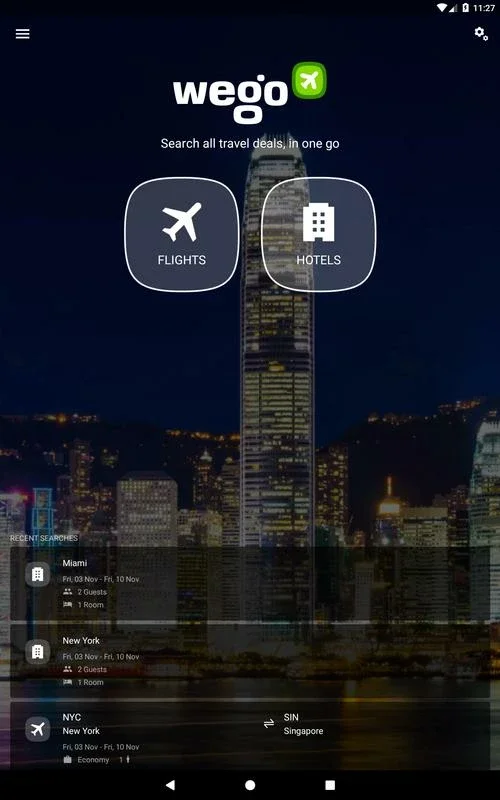 Wego Flights & Hotels for Android - Great Travel Deals