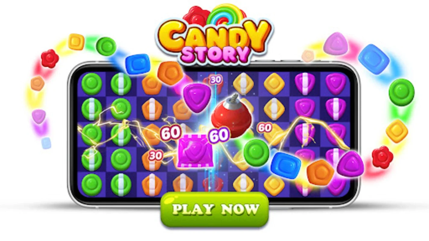 Candy Story - Match 3 Manor for Android: Sweet Puzzles Await