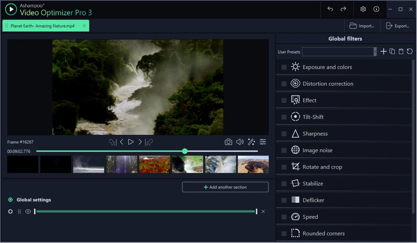 Ashampoo Video Optimizer Pro for Windows - Quality Video Enhancement