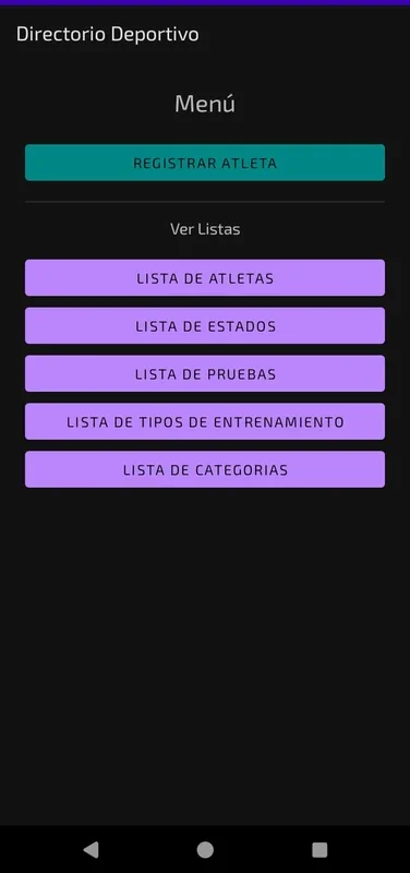 Directorio Deportivo for Android - Unbeatable Sports Directory