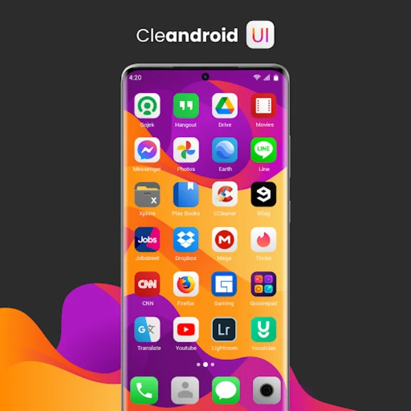 Cleandroid UI - Icon Pack for Android - Elevate Your Interface