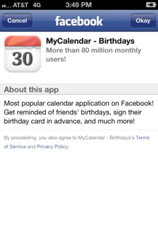 MyCalendar Mobile for Android - Keep Track of Birthdays Easily