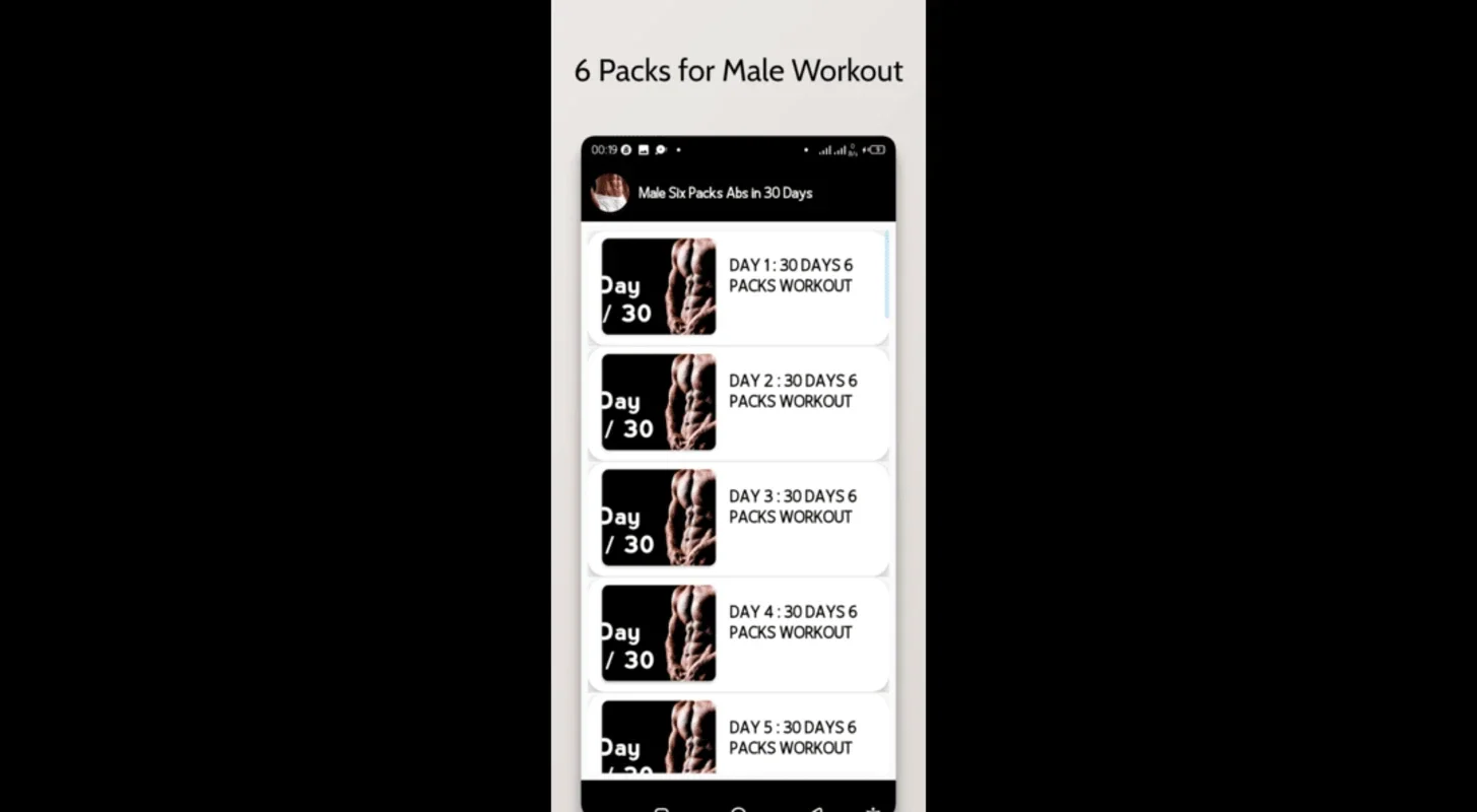 Six Packs Abs in 30 Days for Android - Achieve Your Fitness Goals