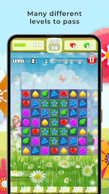 Cream Candy Rain for Android - Engaging Match-3 Fun