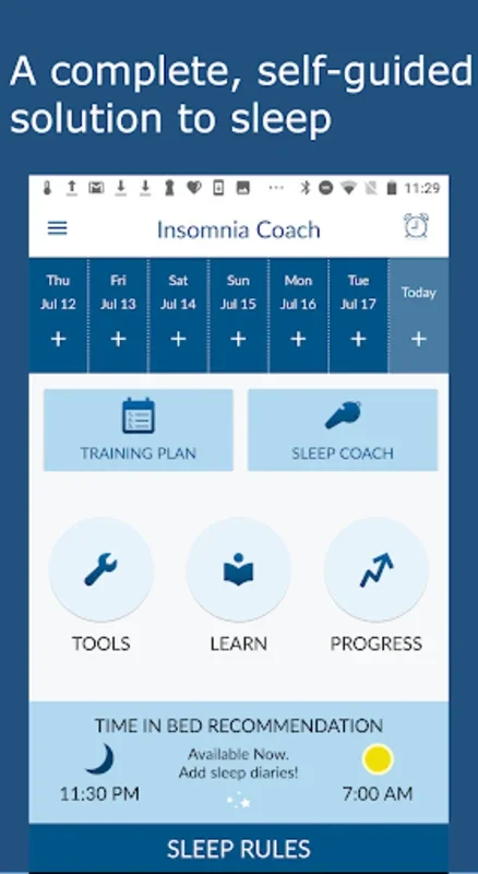 Insomnia Coach for Android: Enhance Your Sleep Patterns