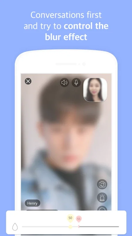 Blurry for Android - Facilitating Genuine Connections