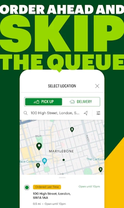 SUBWAY® Android App - Rewards and Easy Ordering