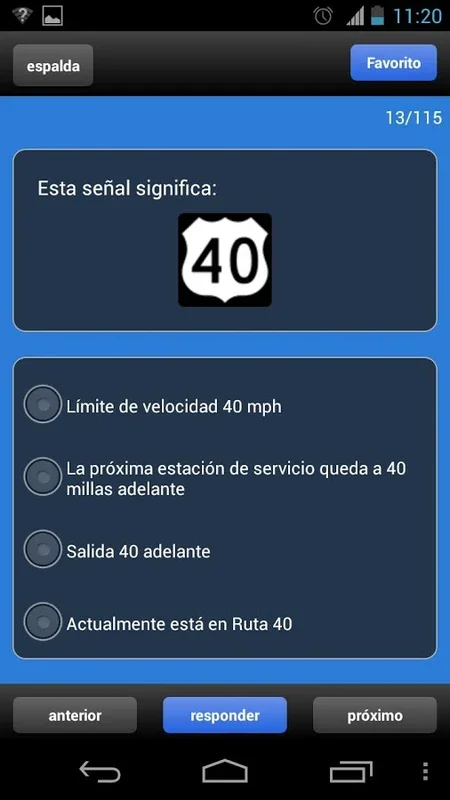 EXAMEN DE MANEJO DMV EE.UU. for Android - Enhance Your Driving Test Prep