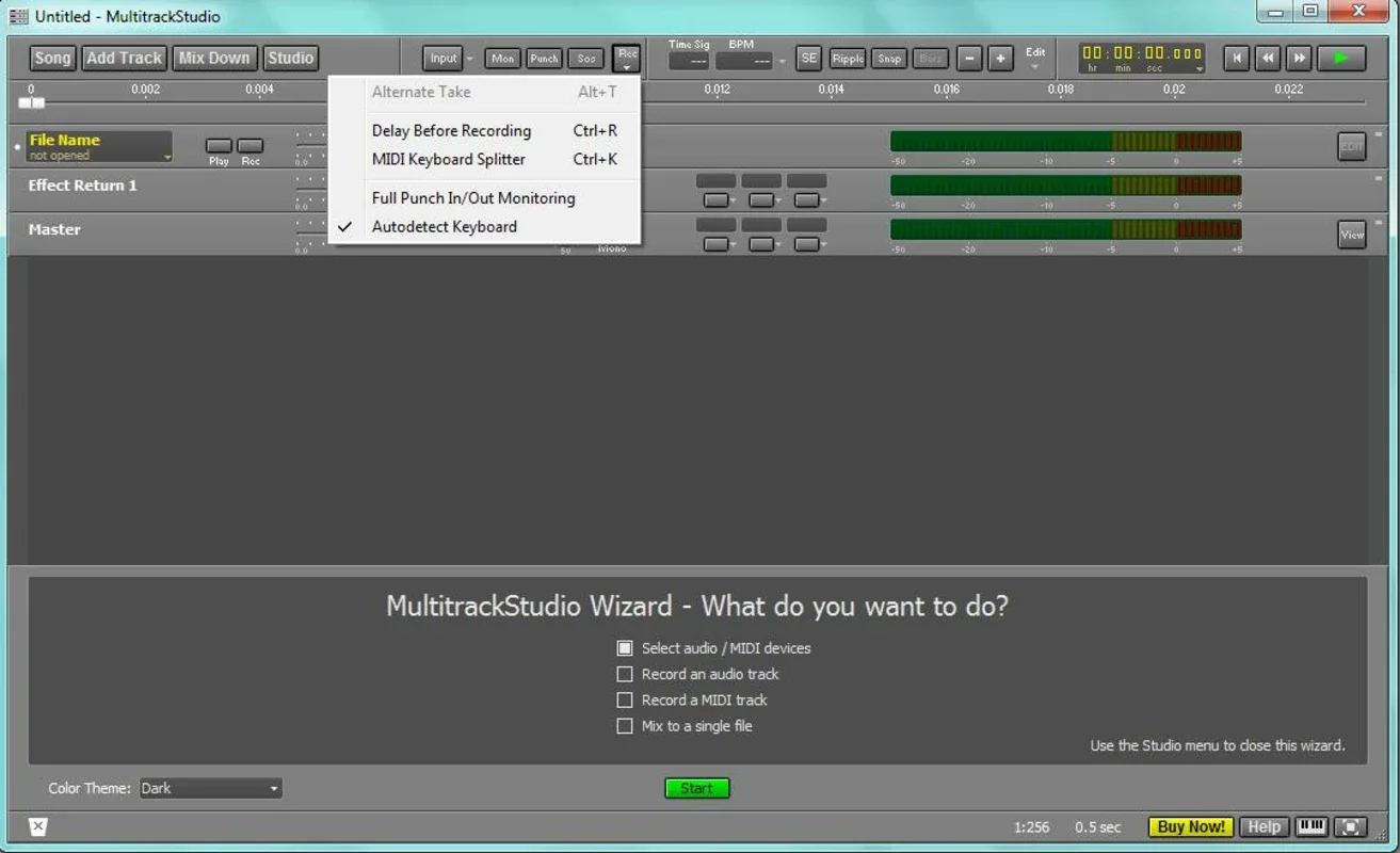 MultitrackStudio for Windows - Ideal for Music Creation