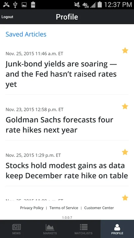 MarketWatch for Android: Stay Informed with Real-time Data