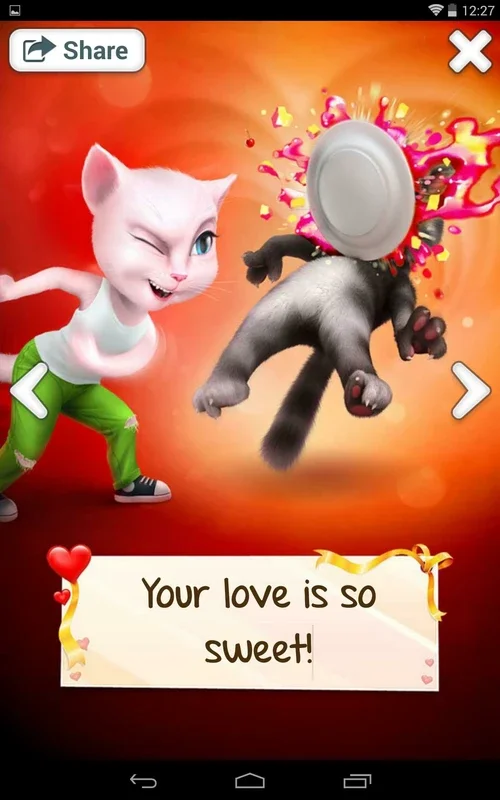 Tom's Love Letters for Android - See Tom and Angela's Love