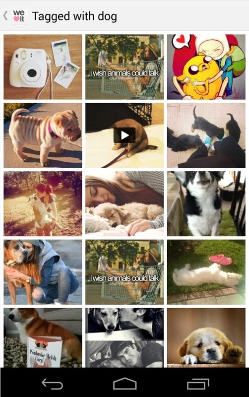 We Heart It for Android - Discover and Save Photos