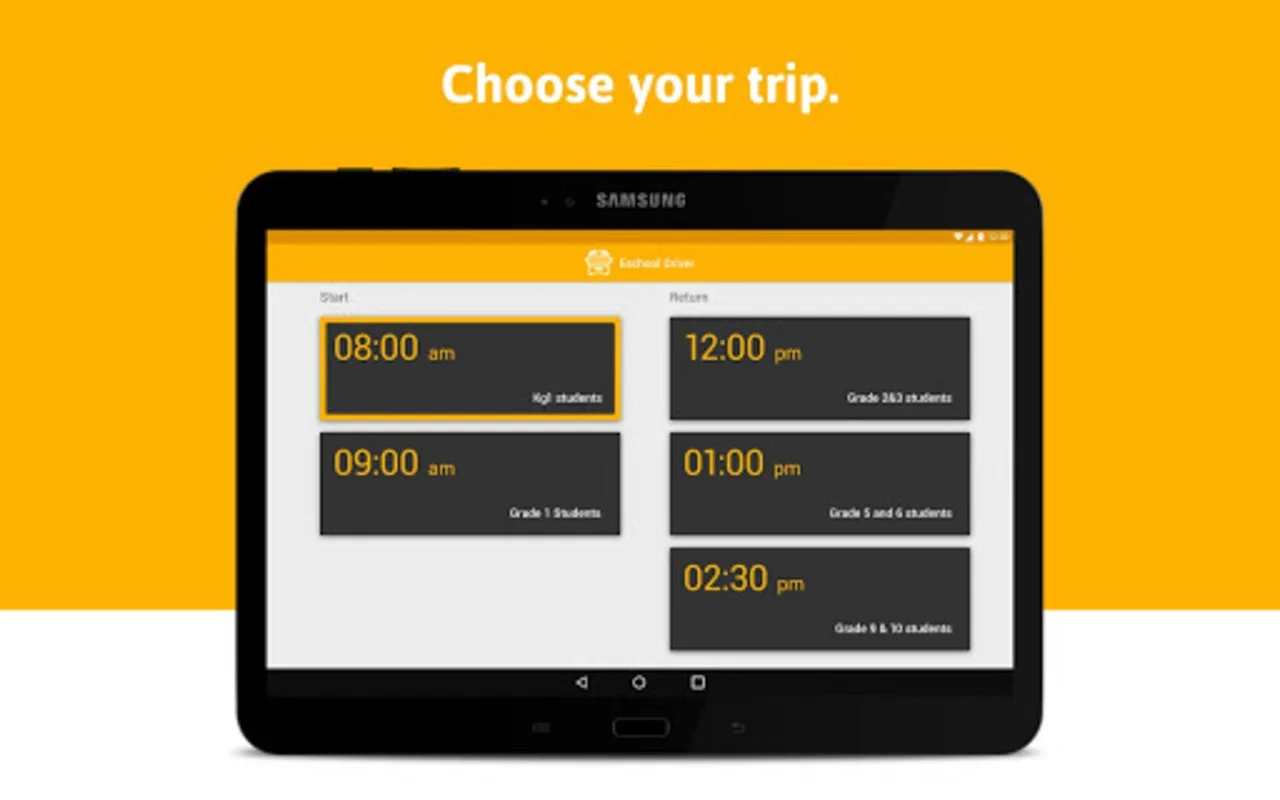 eSchool Driver for Android: Streamlined School Bus Management