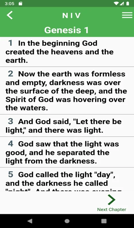 New International Version(N I V) Bible for Android - Spiritual Guidance at Hand