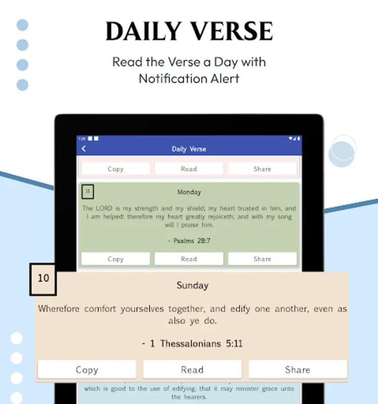 KJV Bible on Android - Offline Reading with Daily Verses