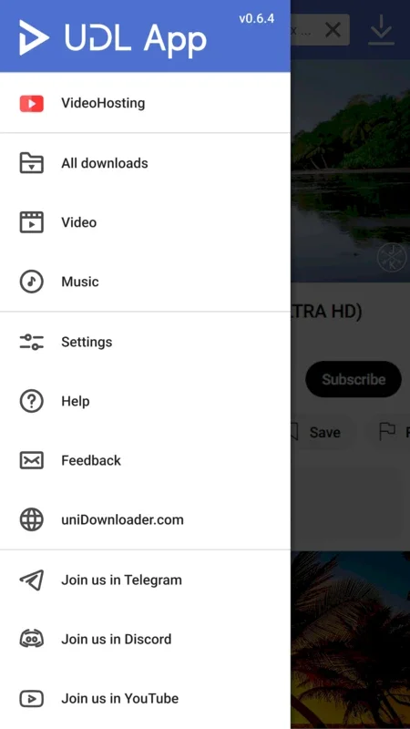 UDL App for Android: Save YouTube Content