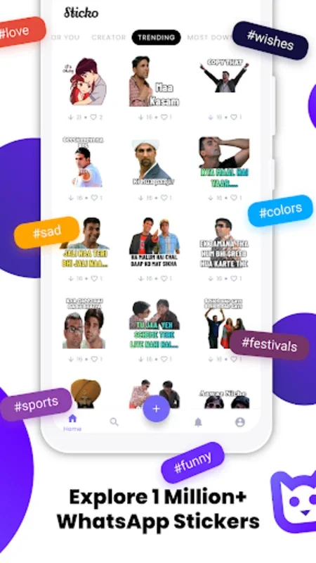 Sticko for Android: Personalize WhatsApp Messages with Stickers