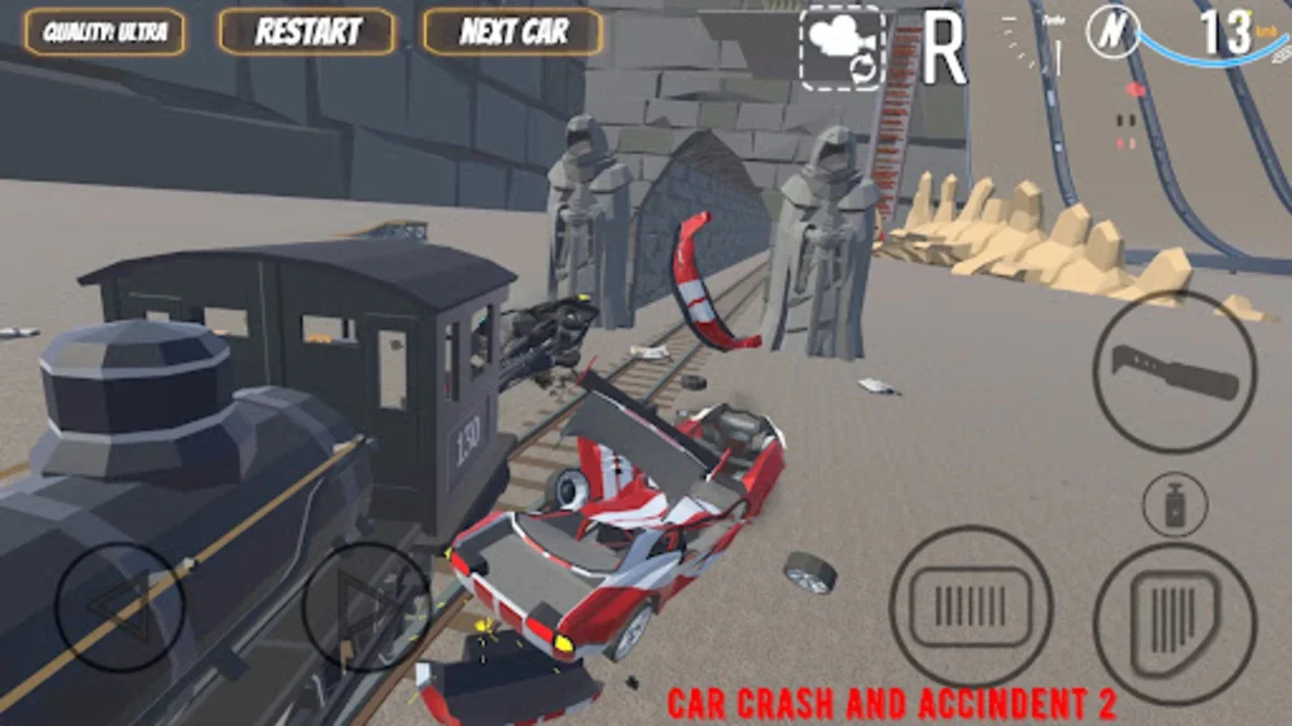 Car Crash And Accident 2 for Android - Thrilling Crash Simulations