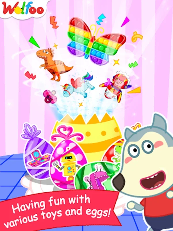 Wolfoo's Surprise Eggs Toys for Android - Unlock the Fun with AppHuts