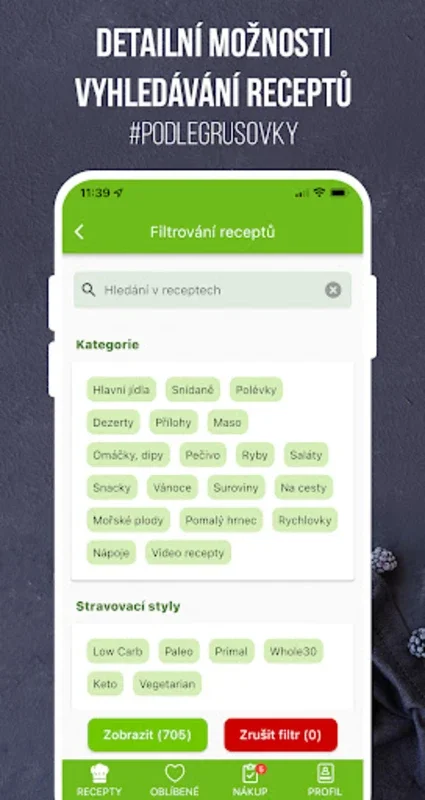 PaleoSnadno for Android - Healthy Recipes for All