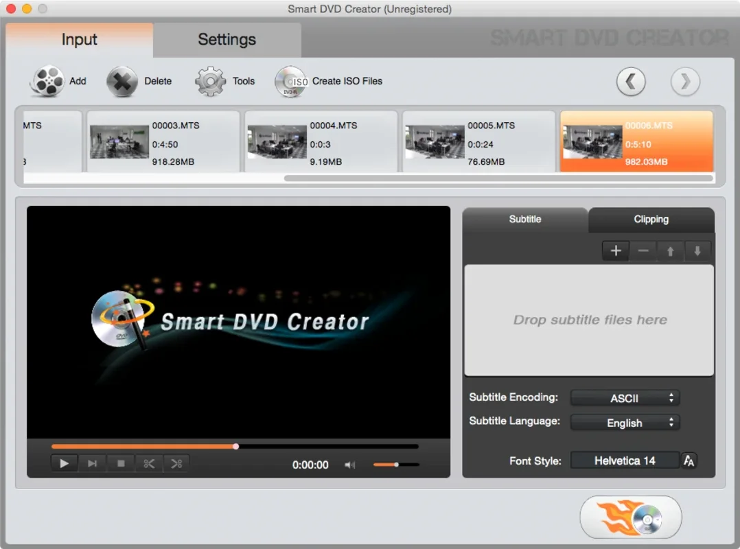 Smart DVD Creator for Mac - Ideal for Burning Videos to DVD