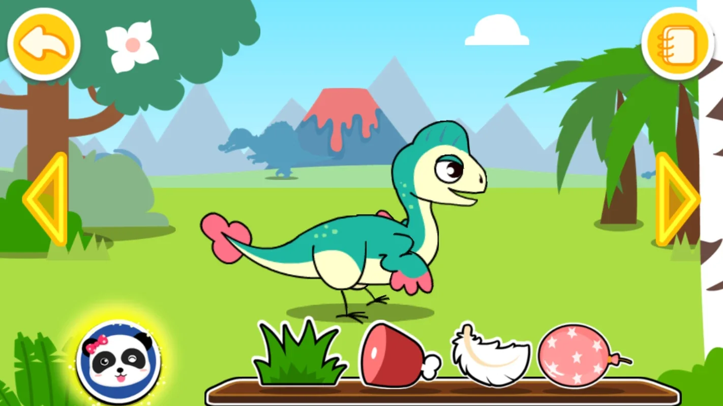 Baby Panda’s Dinosaur Planet for Android - Educational Dinosaur Fun